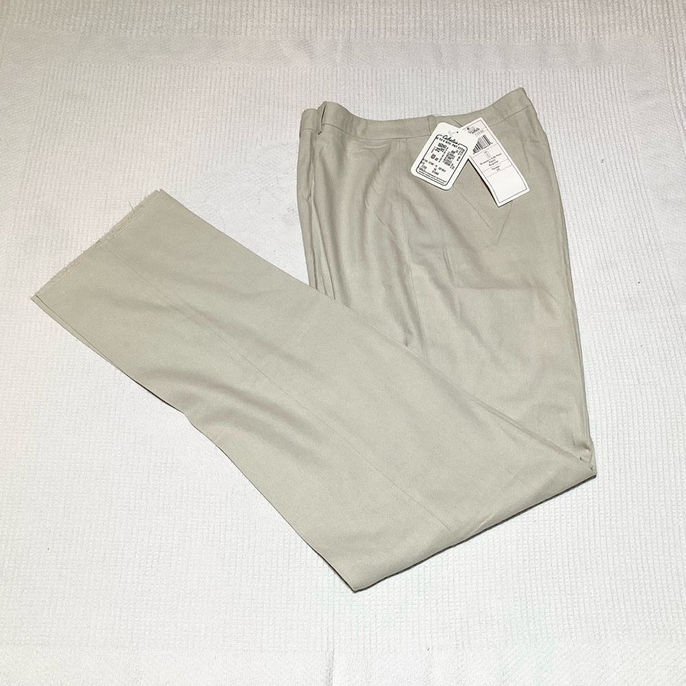 NWT Cabela’s Size 10 Reg. 100% Silk Noil Pants Brand New!